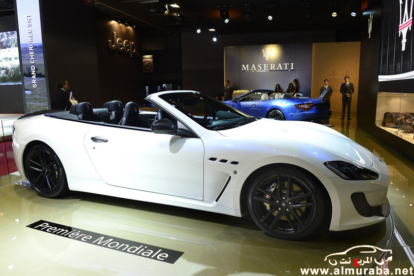 مازيراتي الرياضية تطلق جران كابريو MC الجديدة في معرض باريس Maserati Sports GranCabrio 35